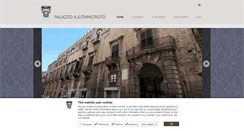 Desktop Screenshot of palazzoajutamicristo.it